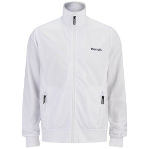 Bench Men's Classic Corp Zip Through Tricot - White