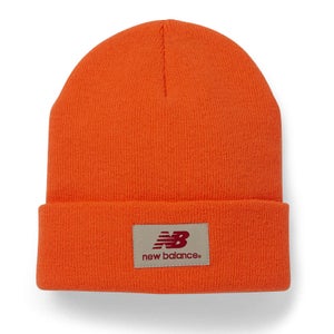 New Balance Unisex Troy Beanie - Acrylic Fluo Orange