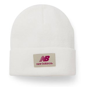 New Balance Unisex Troy Beanie - Acrylic White