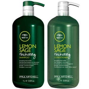 Paul Mitchell Lemon Sage Litre Duo (Shampoo and Conditioner)