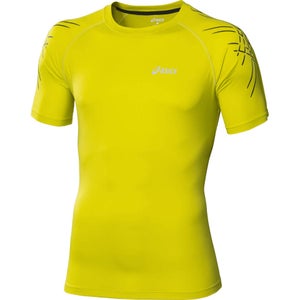 Asics Men's Tiger Running Top - Electric Lime