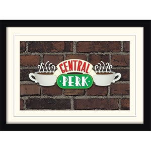 Friends Central Perk Sign Framed and Mounted Print (30x40)