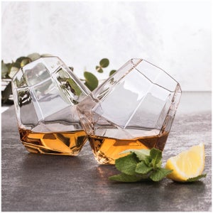 Diamond Glass (Set of 2)