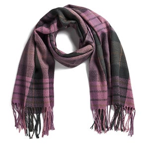 Impulse Women's Check Scarf - Pink
