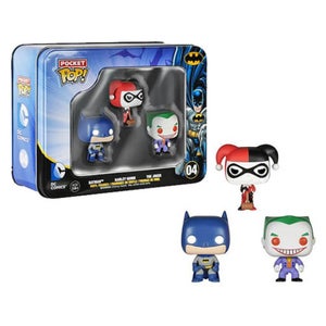 DC Comics Batman Pocket Mini 3-Pack Tin Funko Pop! Vinyl