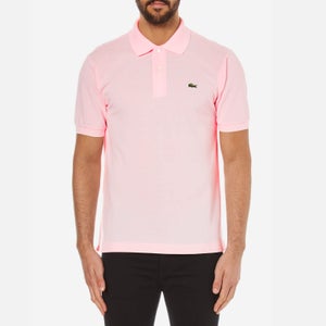 Lacoste Men's L1212 Classic Polo Shirt - Pale Pink