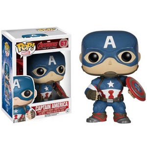 Marvel Avengers: Age of Ultron Captain America Pop! Vinyl Bobble Head Figure