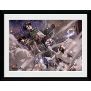 Attack on Titan Smoke Blast - 16x12 Framed Photographic
