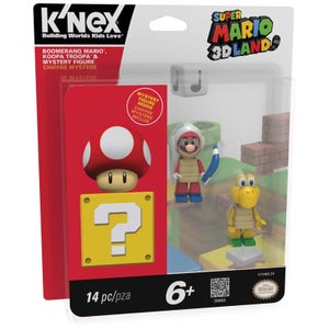 K'NEX Mario Kart: Boomerang Mario, Koopa Troopa + Mario (38868)