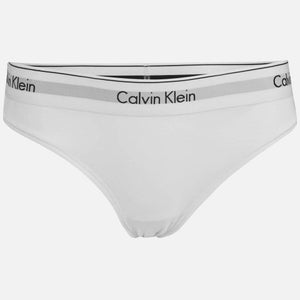 Calvin Klein Women's Modern Cotton Bikini Briefs - White