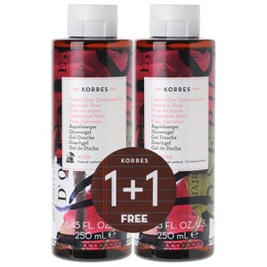 Korres Limited Edition 1 + 1 Japanese Rose Shower Gel 250ml (Worth £16.00)