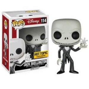Disney Nightmare Before Christmas Snowflake Jack Skellington Pop! Vinyl Figure