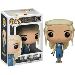 Figura Pop! Vinyl Juego de Tronos Daenerys con vestido azul  