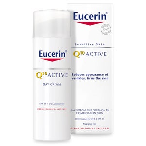Eucerin® Sensitive Skin Q10 Active Anti-Wrinkle Day Cream SPF 15 (50ml)