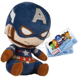 Mopeez Marvel Captain America Plush Figure