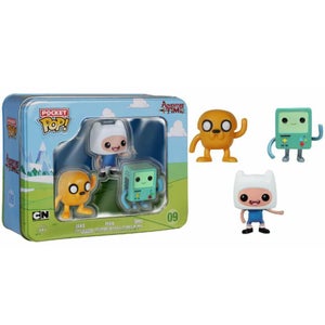 Lot de 3 Figurines Pocket Pop! Adventure Time - Boîte Collector