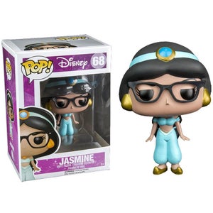 Disney Aladdin Jasmine Nerd Hipster Funko Pop! Figur