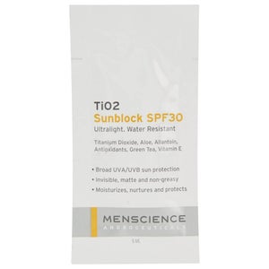 Menscience Sample TiO2 SPF 30 Sunblock (5ml)