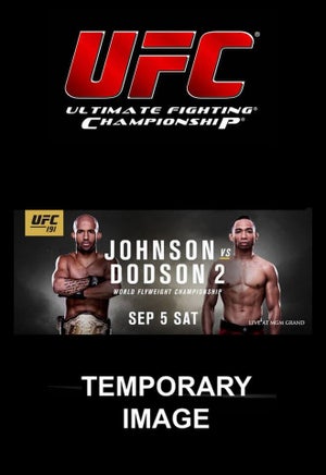 UFC 191 - Johnson vs. Dodson - 2 Disc Extended Edition