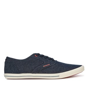 Jack & Jones Men's Spider Canvas Pumps - Light Blue Denim