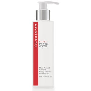 MONU For Men Fresh Wash Multi Mineral Complex All Skin Types 180ML