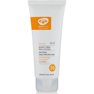 Green People Scent Free Sun Lotion SPF30 - Travel Size (100ml)