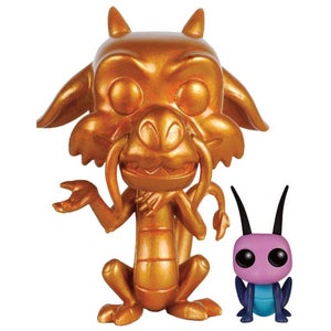 Disney Mulan Metallic Mushu & Cri-Kee Pop! Vinyl Figure