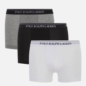 Polo Ralph Lauren Men's 3 Pack Boxer Shorts - White/Heather/Black