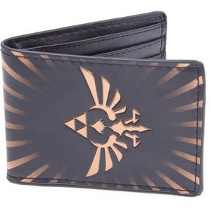 Legend of Zelda Gold Link Logo Wallet