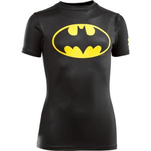 Under Armour Boys' Transform Yourself Batman Baselayer - Black