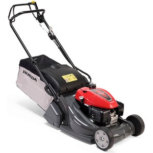 HRX 476 QY Self-propelled Petrol Lawn Mower with Rear Roller