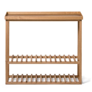 Wireworks Hello Storage Console Table - Oak