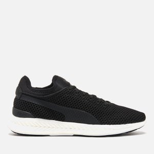 Puma Men's Ignite Sock Knit Running Trainers - Puma Black/Puma White