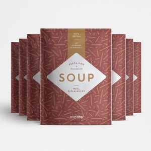 Meal Replacement Box of 7 Pasta, Ham & Mushroom Soup