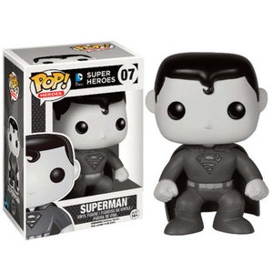 Black & White Superman Pop! Vinyl Figure