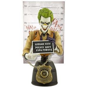 Buste Le Joker Mugshot Cryptozoic Entertainment DC Comics