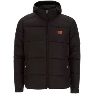 Jack & Jones Men's Originals Nice Hooded Puffer Jacket - Black