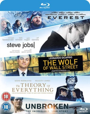 Everest/Theory Of Everything/Wolf Of Wall Street/Steve Jobs/Unbroken Box-Set