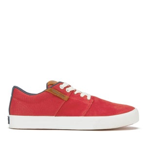 Supra Men's Stacks Vulc II Suede Trainers - Red
