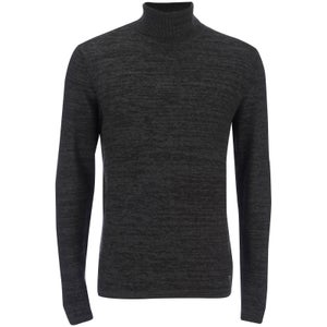 Produkt Men's Roll Neck Jumper - Dark Grey Melange