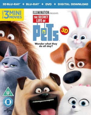The Secret Life of Pets 3D (Includes 2D Version + UV Copy)