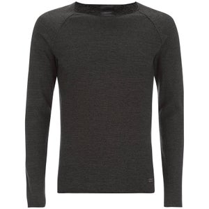 Produkt Men's Twist Knit Crew Neck Jumper - Beluga