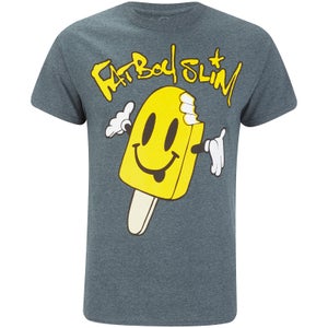 Fat Boy Slim Men's Ice Lolly T-Shirt - Dark Heather