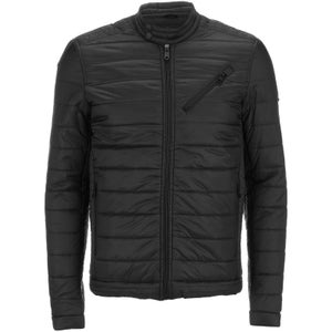 Threadbare Men's Biker Jacket - Black