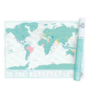 Scratch Map Hello