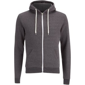 Soul Star Men's Berkley Zip Through Hoody - Charcoal