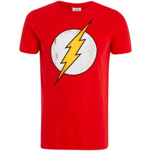 DC Comics Men's Flash T-Shirt - Red