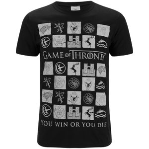 Game of Thrones Men's Win or Die T-Shirt - Black