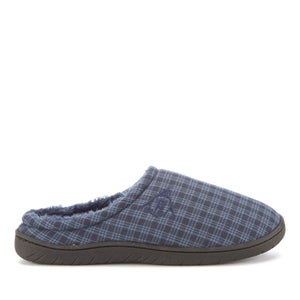 Dunlop Men's Absolon Check Slippers - Navy