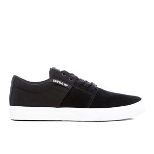 Supra Men's Stacks Vulc II Trainers - Black/White